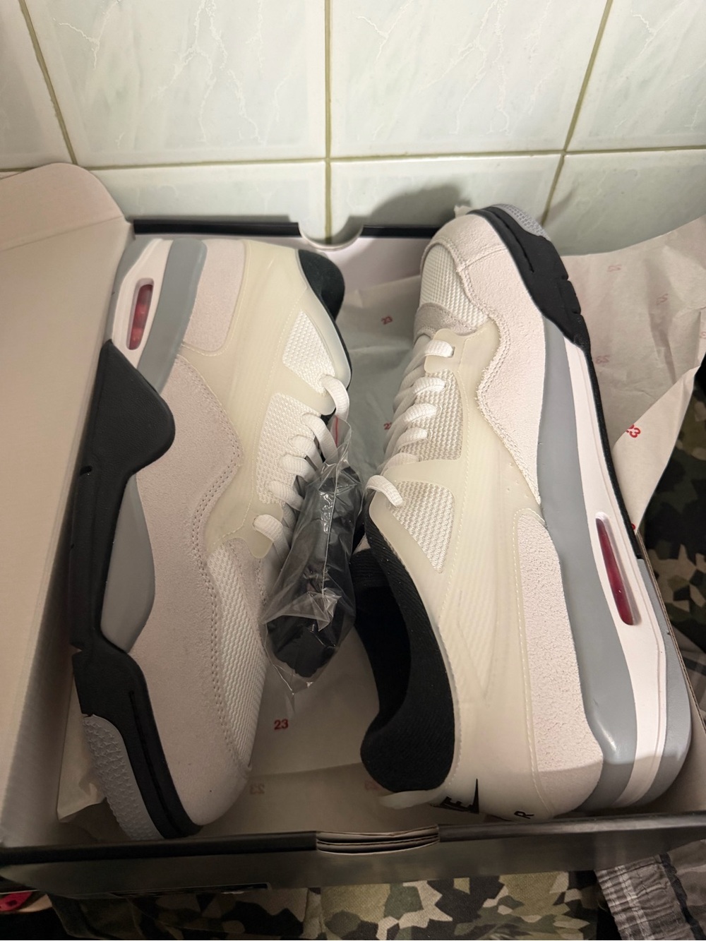 Nike Jordan 4 RPM low white black grey size 13 - Picture 12 of 14